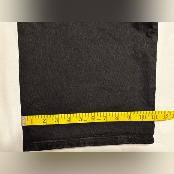 Wild Fable black Highest Rise baggy distressed jeans, 18W - Picture 7 of 15